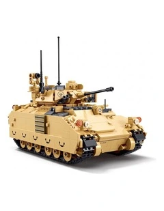 Sluban B1363 Model Kit 1:35 M3A3 Bradley Armored Infantry Vehicle IFV AFV Modern US Army