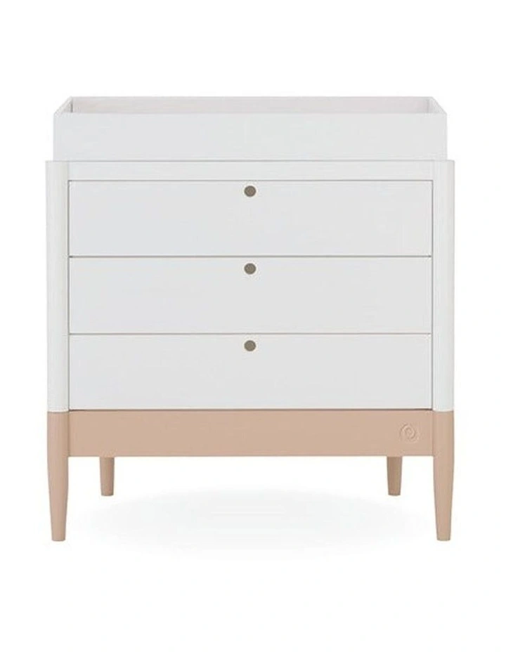 Eos Dresser - White | Powder Blush image 2