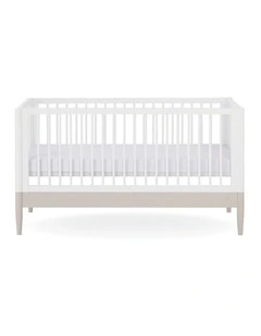 Eos Cot Bed - White | Cashmere