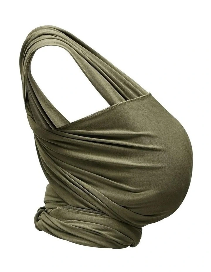 Stretchy Baby Wrap - Forest Green image 2