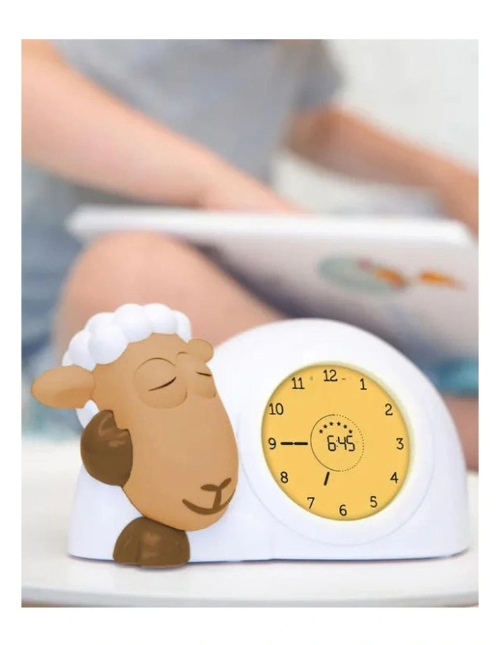 ZAZU Sleep Trainer Clock - Sam The Lamb (Camel) image 2