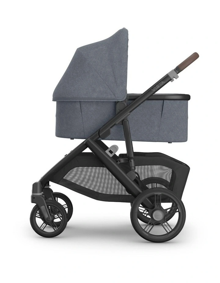 UPPAbaby Vista V3 Pram With Bassinet - Julian (Dusty Blue Melange) image 4