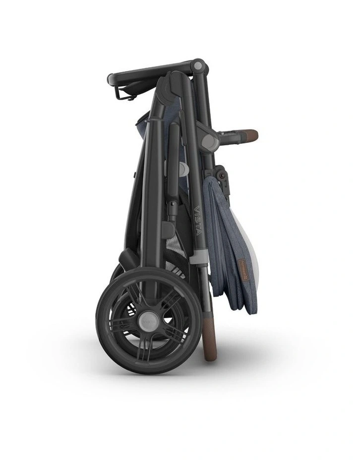 UPPAbaby Vista V3 Pram With Bassinet - Julian (Dusty Blue Melange) image 7