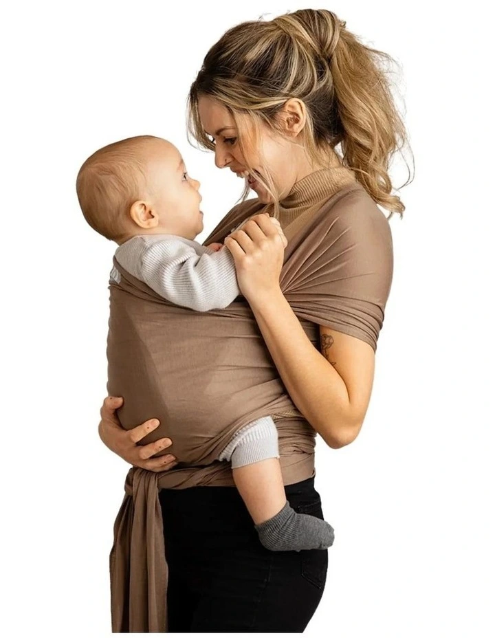Stretchy Baby Wrap - Nutmeg image 3