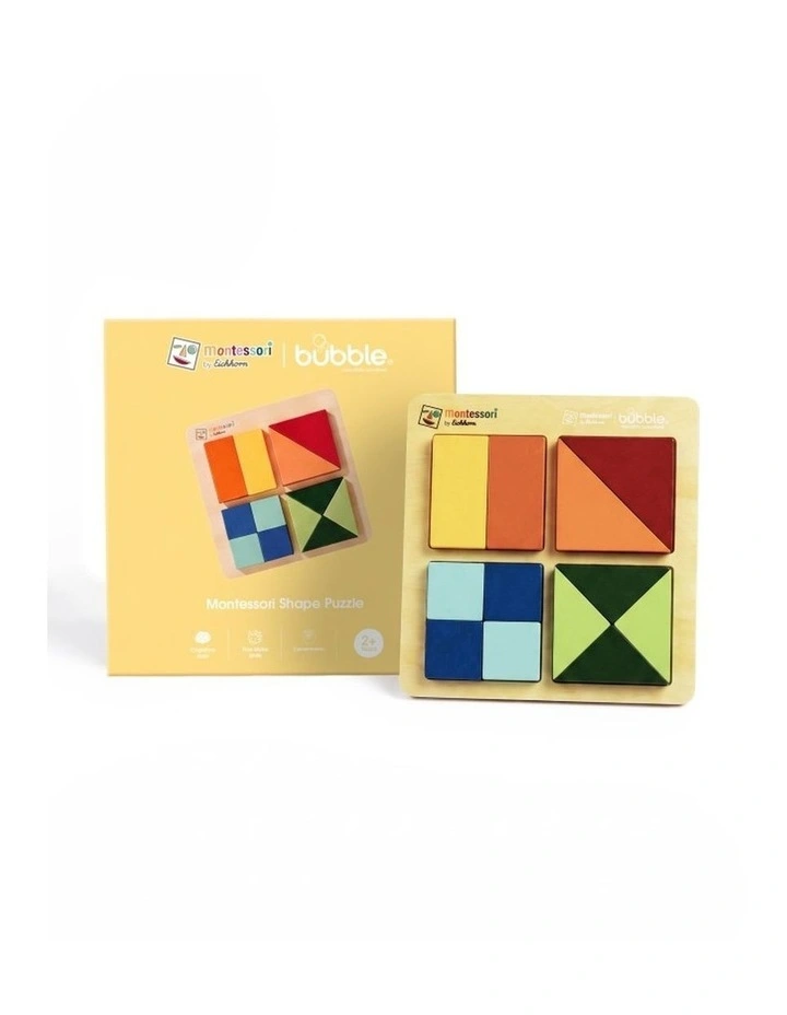 Montessori by Eichhorn Shape Puzzle image 1