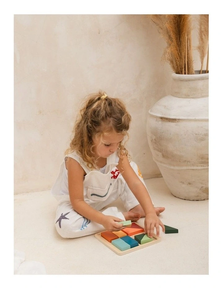 Montessori by Eichhorn Shape Puzzle image 3