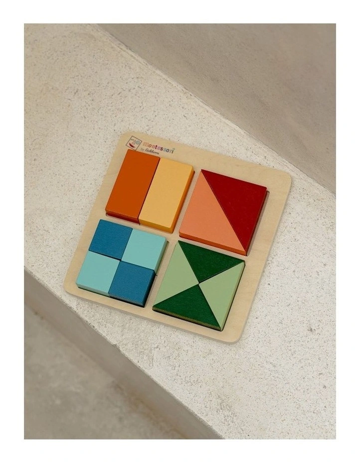 Montessori by Eichhorn Shape Puzzle image 5