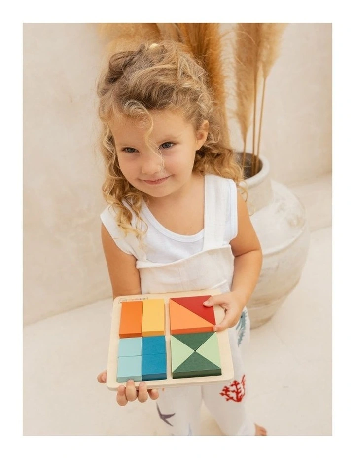 Montessori by Eichhorn Shape Puzzle image 6