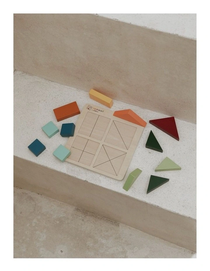 Montessori by Eichhorn Shape Puzzle image 7
