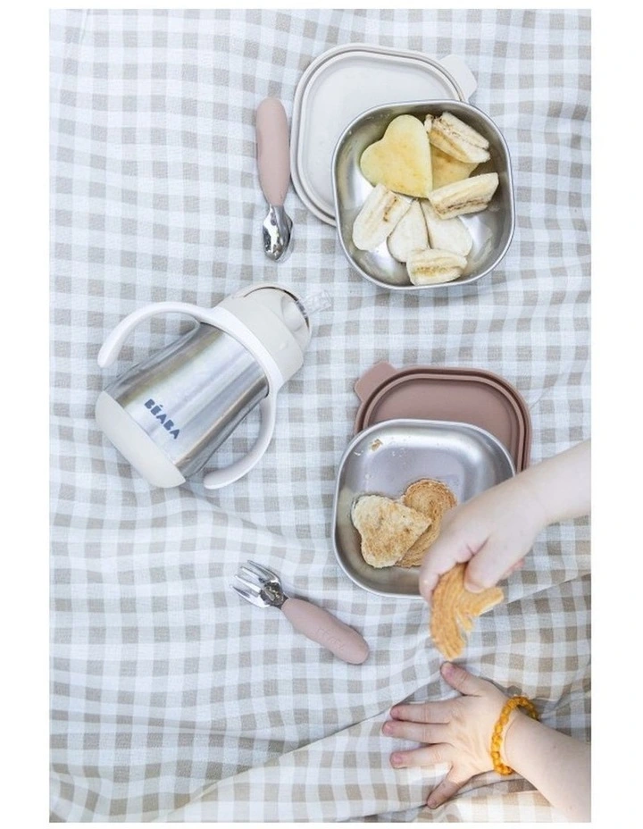 Stainless Steel Straw Cup 250ml - Clay image 7