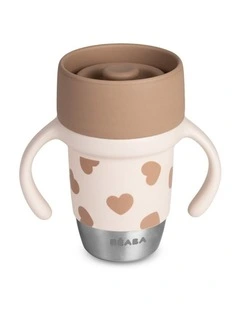 Click & Drink 360 Stainless Steel Learning Cup 240ml - Big Love
