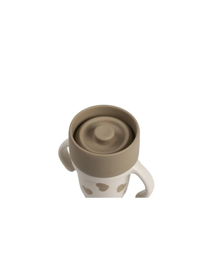 Click & Drink 360 Stainless Steel Learning Cup 240ml - Big Love image 2