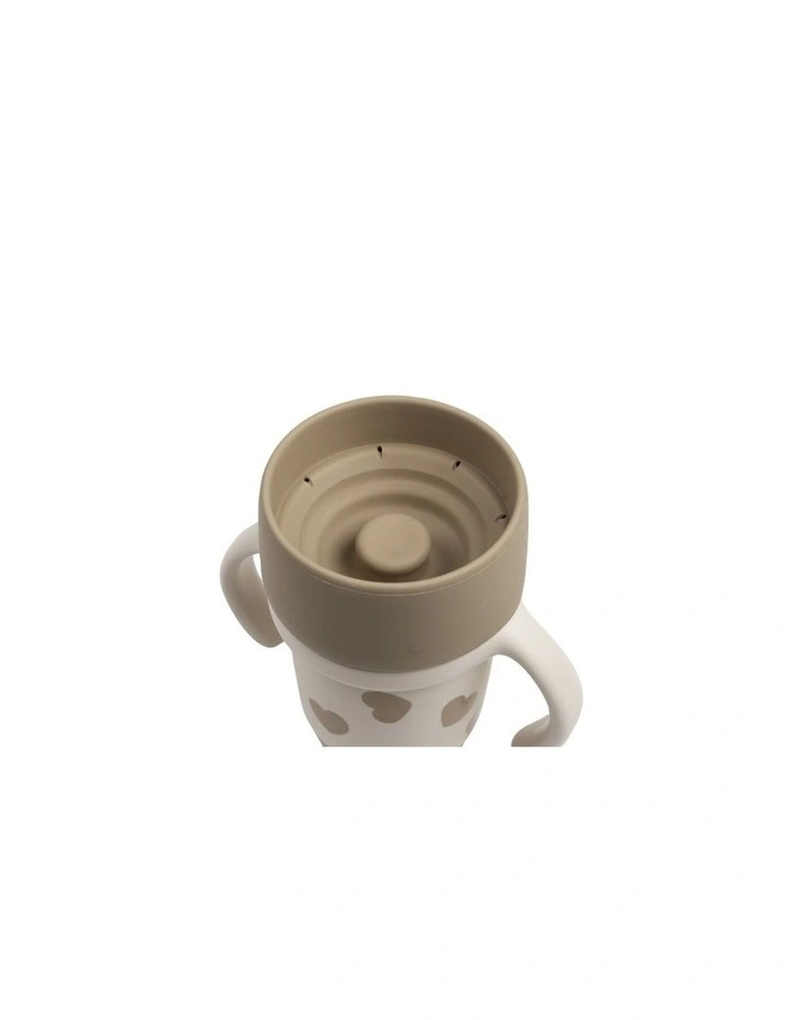 Click & Drink 360 Stainless Steel Learning Cup 240ml - Big Love image 3