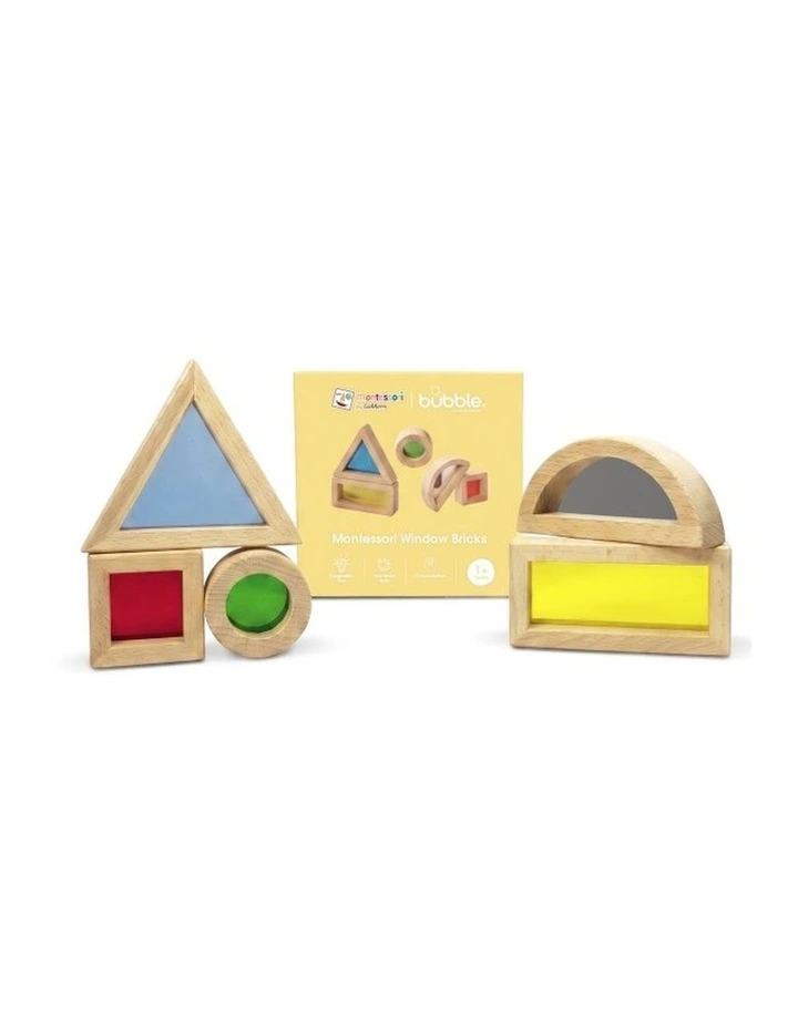 Montessori by Eichhorn Window Bricks image 1