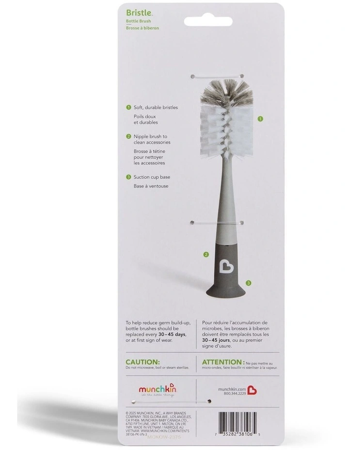 Munchkin Modern Bristle Bottle Brush image 6