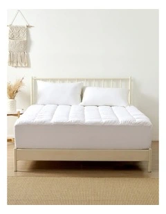 Sleepcare 500gsm Cotton Cover Mattress Topper
