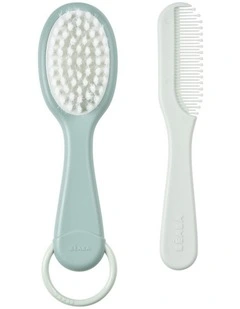 Baby Brush & Comb - Green Blue