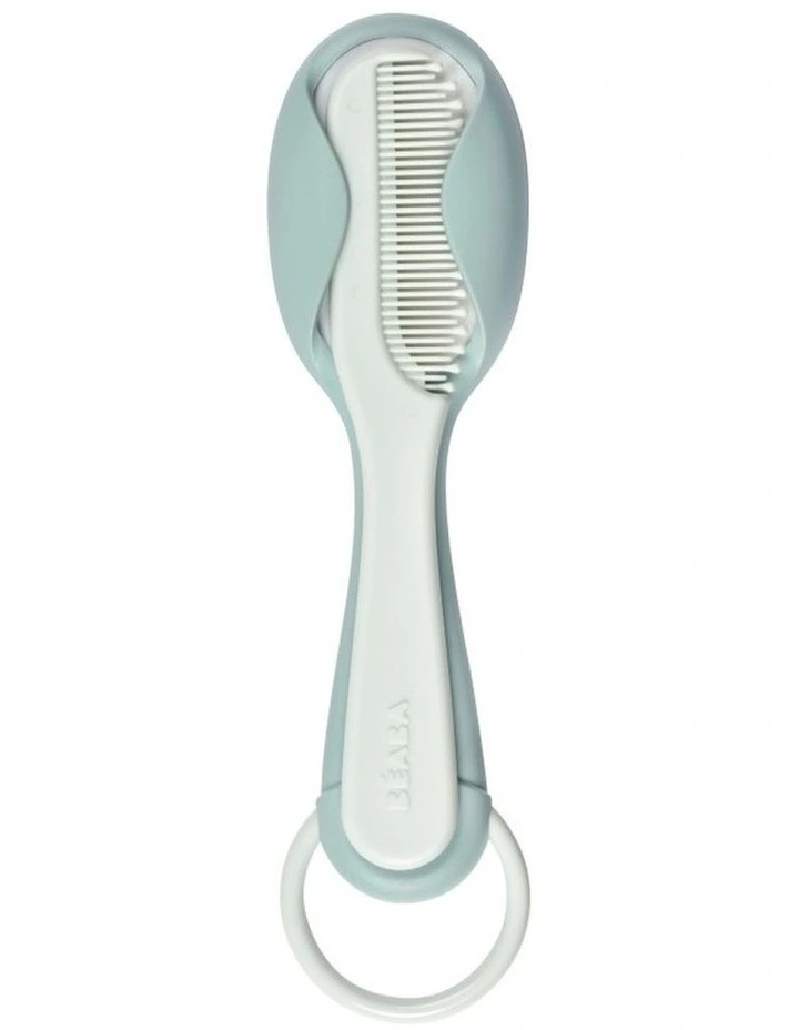 Baby Brush & Comb - Green Blue image 6