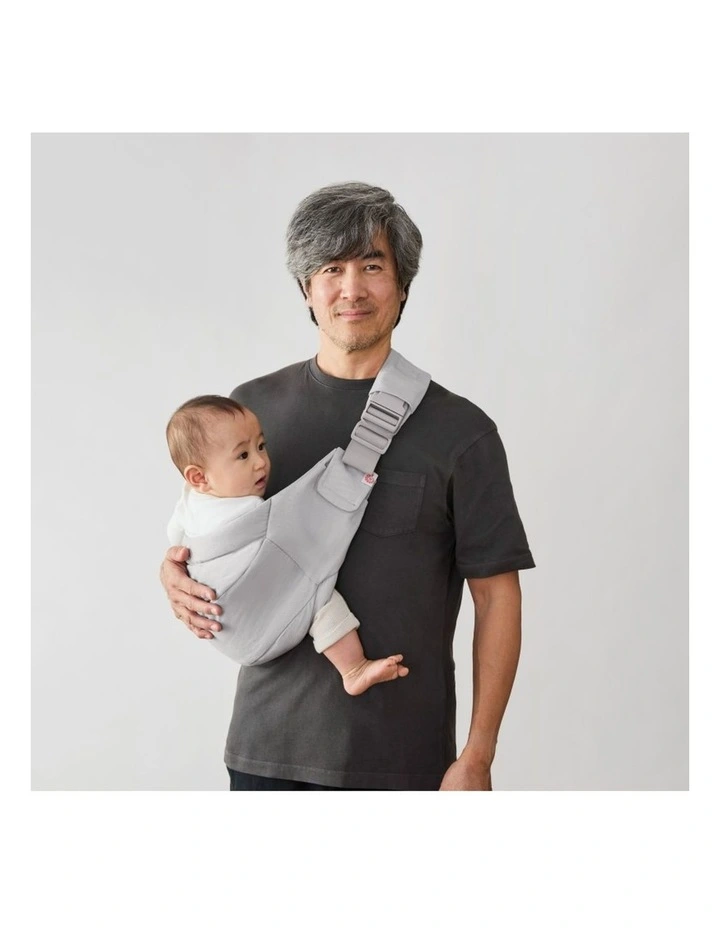 Upsie Sling Carrier - Pearl Grey image 2