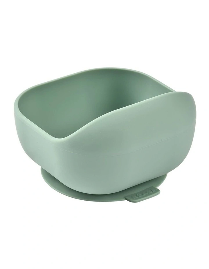 Silicone Suction Bowl - Sage Green image 2
