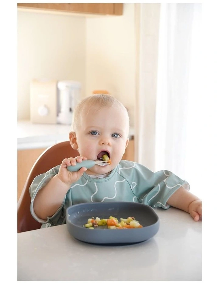 Stainless Steel Pre-Cutlery - Sage Green image 4