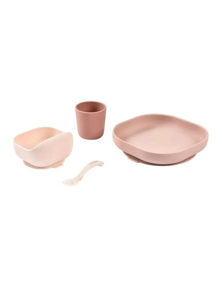 Silicone Suction Meal Set - Cotton Candy image 2