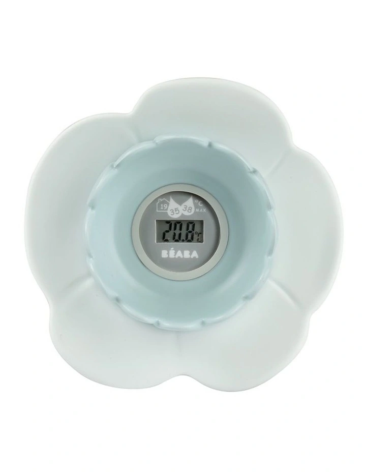Lotus Multi Functional Digital Thermometer - Green Blue image 1