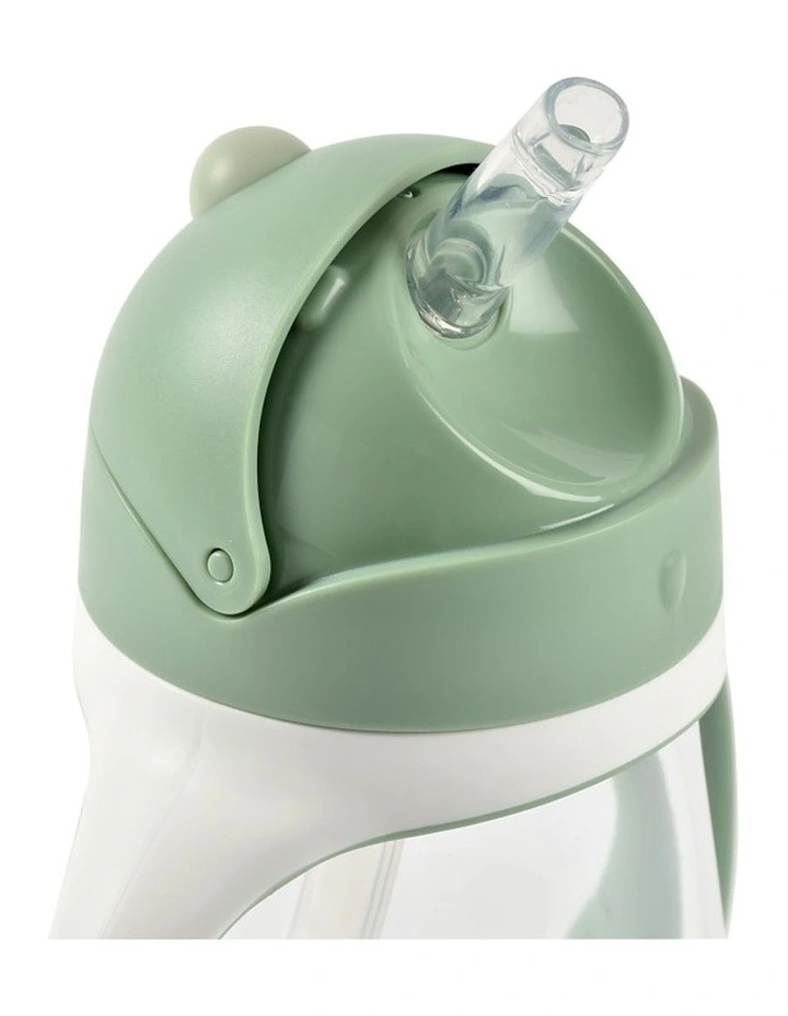 Straw Cup 300ml - Sage Green image 4