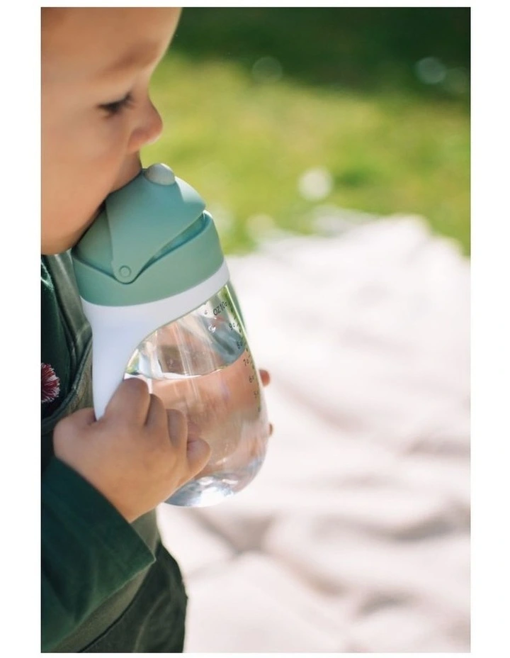 Straw Cup 300ml - Sage Green image 6