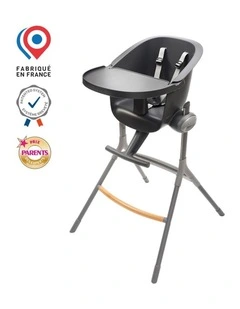Up & Down High Chair - Mineral Grey