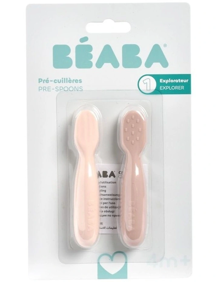 Silicone Pre-Spoons 2 Pack - Cotton Candy/Sorbet image 2