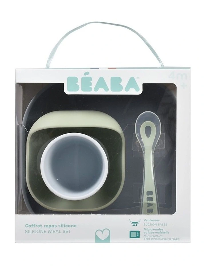 Silicone Suction Meal Set - Cloud Blue image 2