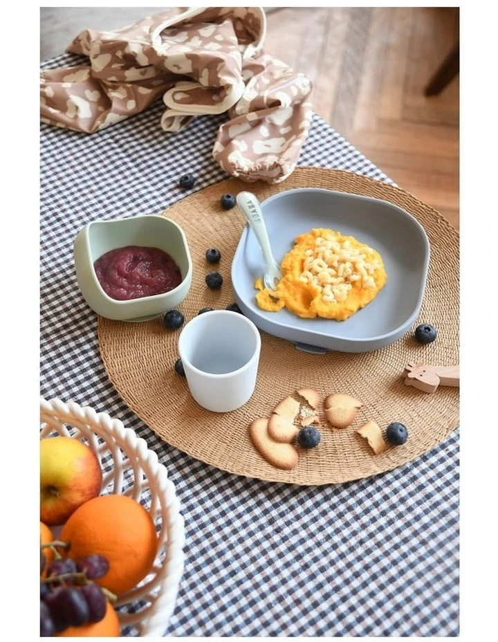 Silicone Suction Meal Set - Cloud Blue image 6