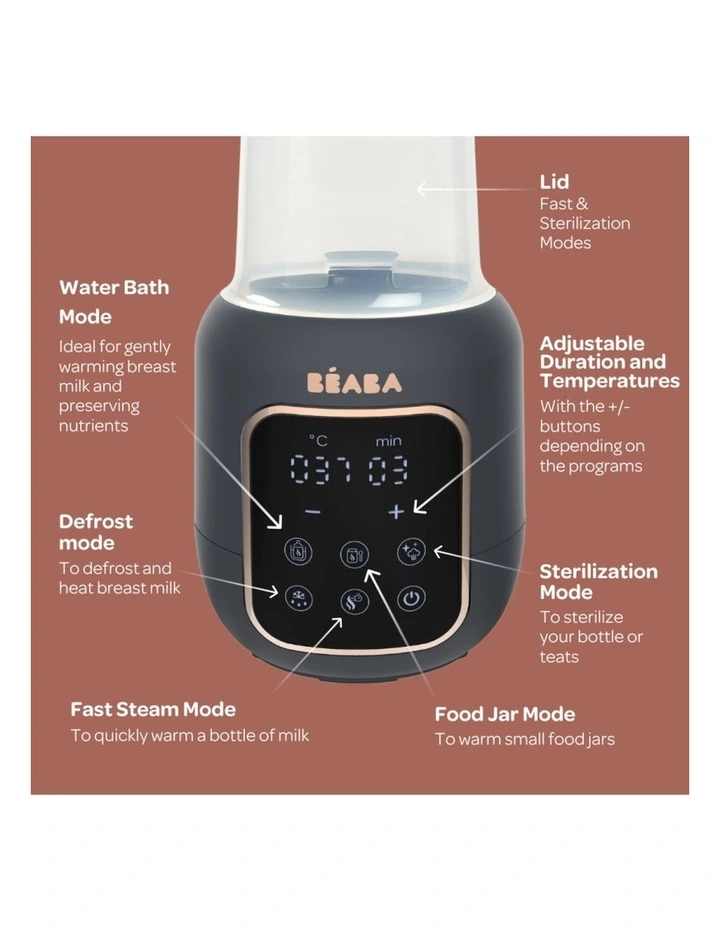 5 in 1 Multi Milk Bottle Warmer - Night Blue image 2