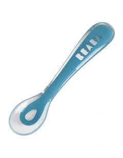 2nd Stage Silicone Spoon - Blue