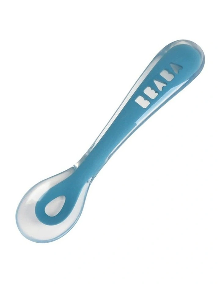 2nd Stage Silicone Spoon - Blue image 1