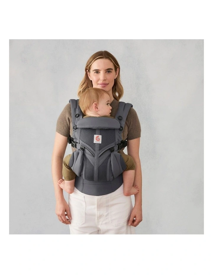 Omni Classic Mesh Baby Carrier - Charcoal Grey image 2