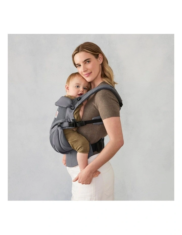 Omni Classic Mesh Baby Carrier - Charcoal Grey image 3