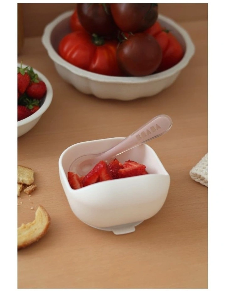 2nd Stage Soft Silicone Spoon - Cotton Candy image 3