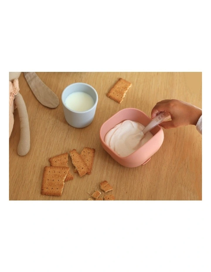 2nd Stage Soft Silicone Spoon - Cotton Candy image 4