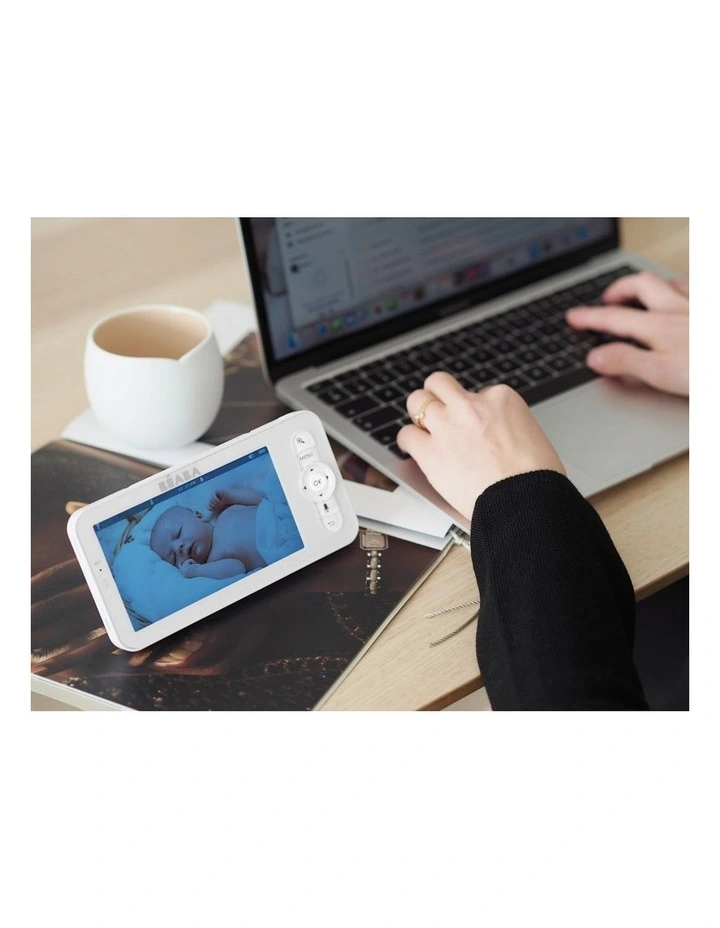 Zen Premium Video Baby Monitor - White image 3
