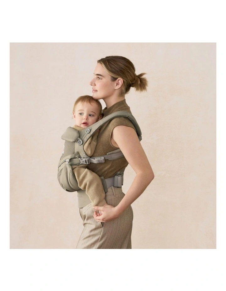 Omni Classic Mesh Baby Carrier - Soft Olive image 3