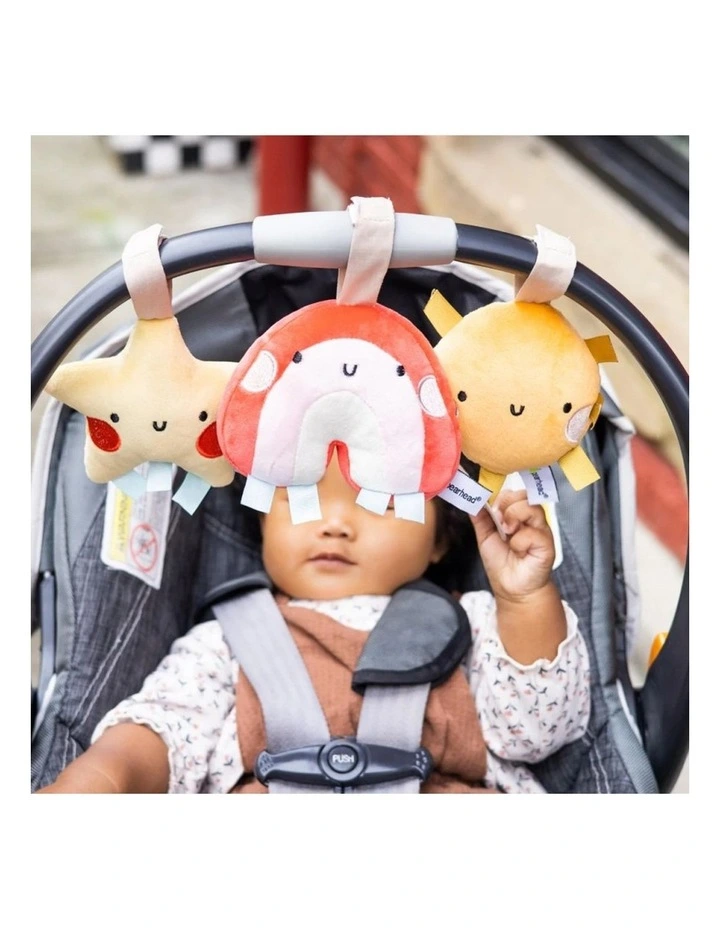 Stroller Toy Set of 3 - Rainbow image 3
