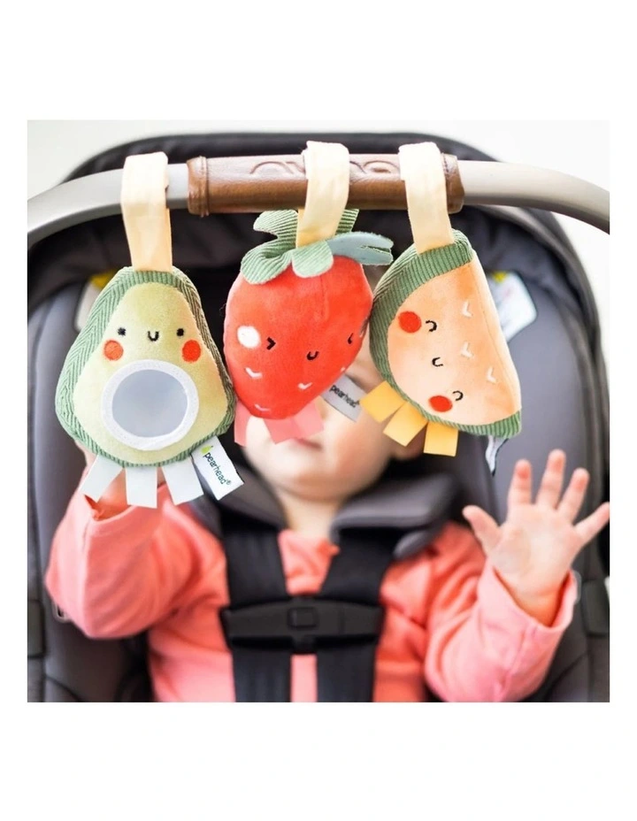 Stroller Toy Set of 3 - Fruit image 3