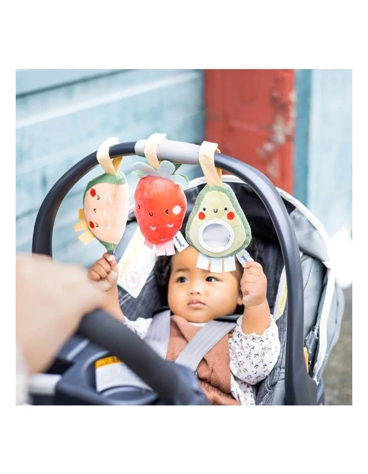 Stroller Toy Set of 3 - Fruit image 4