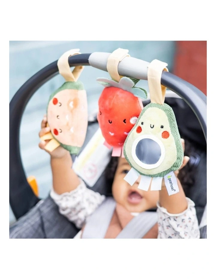 Stroller Toy Set of 3 - Fruit image 5