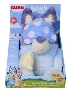 Sleepytime Bluey Animated Plush - Interactive Toy - 1 year 