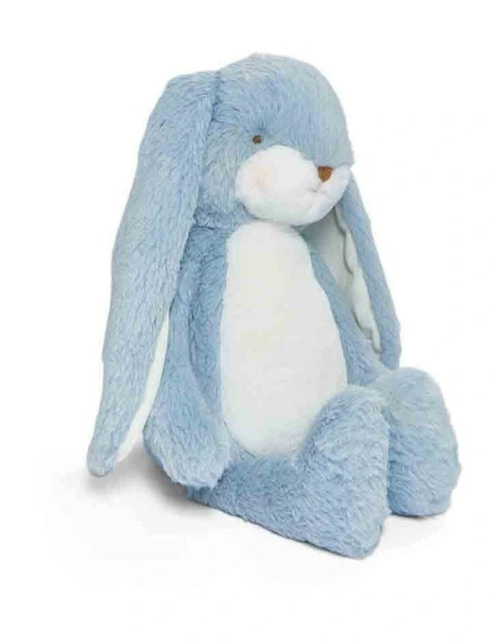 Tiny Floppy Nibble Bunny, 'Maui Blue', Soft Toy, 20cm Height image 3