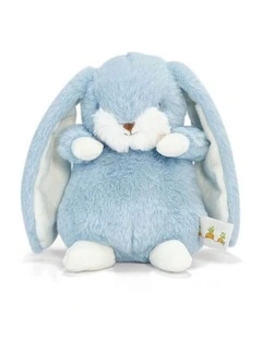 Tiny Standing Nibble Bunny Maui Blue 20cm Soft Toy - Birth 
