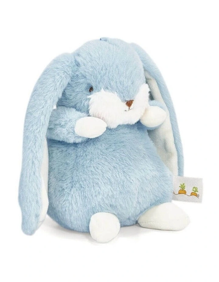 Tiny Standing Nibble Bunny Maui Blue 20cm Soft Toy - Birth  image 3